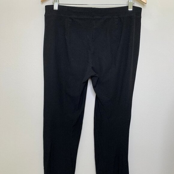Eileen Fisher Black Straight Leg Pants Size M - Picture 1 of 4